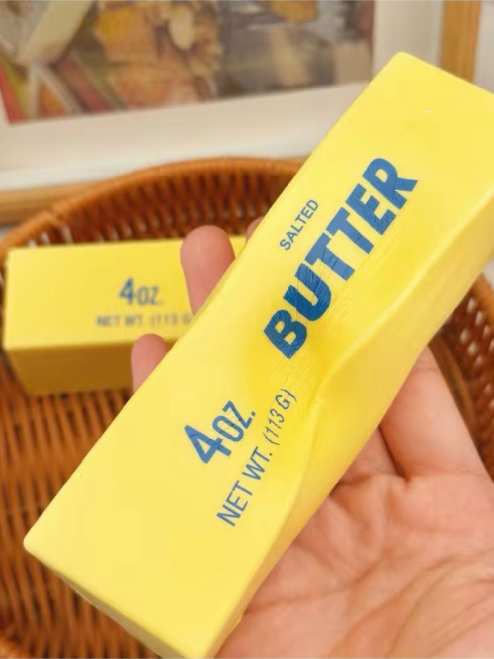 Stick of Butter Slow Rebound Squishy Sensory Fidget Toy